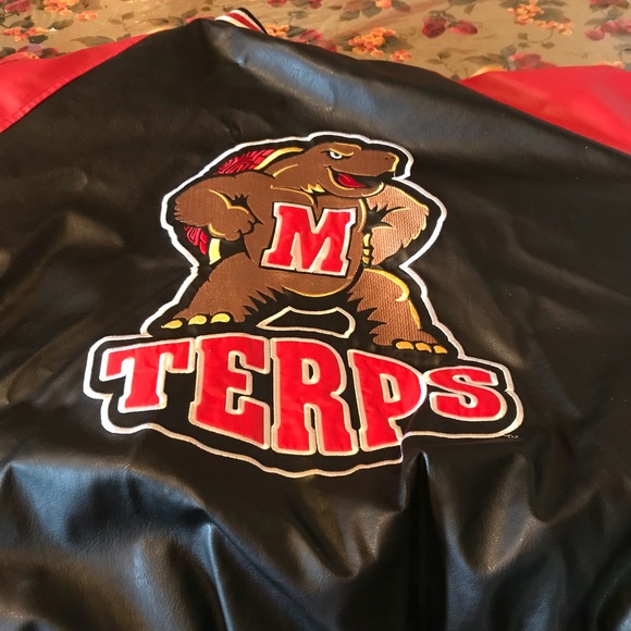 Men’s Maryland coat leather an cloth great shape - Picture 2 of 6